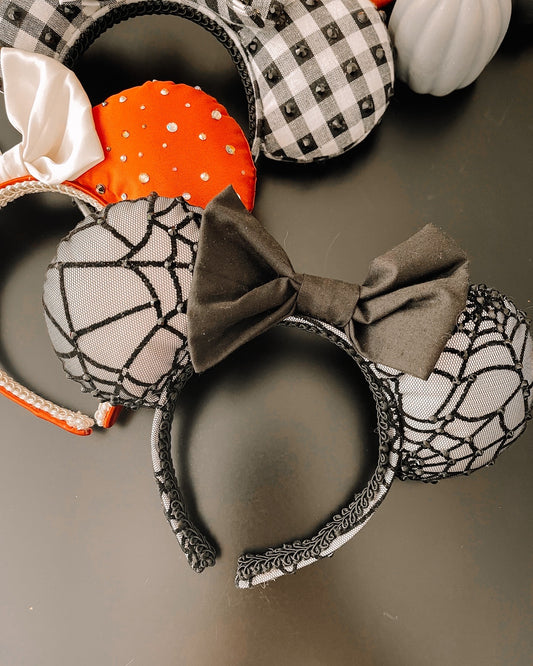 Spooky Web Mouse Ears