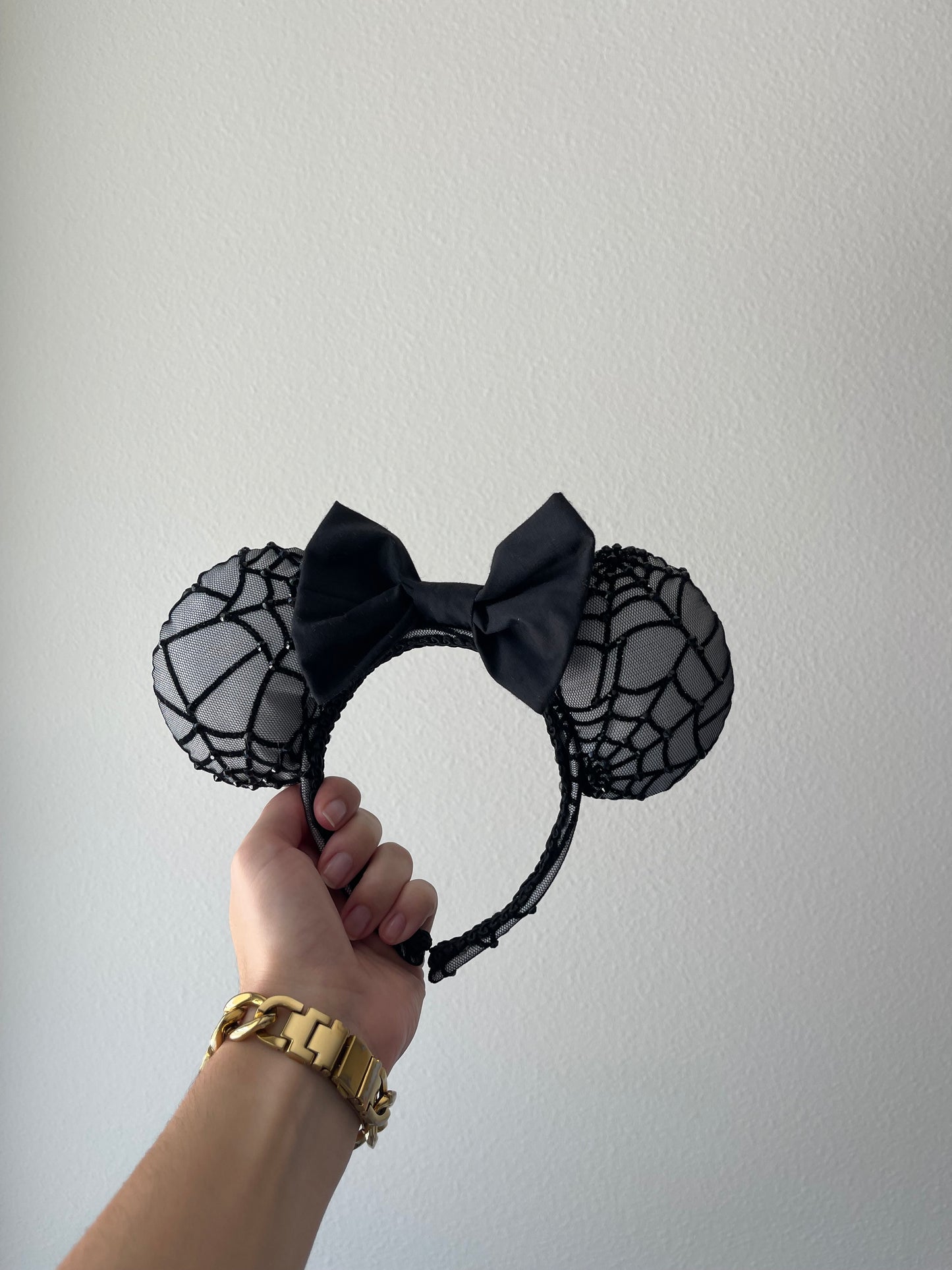 Spooky Web Mouse Ears