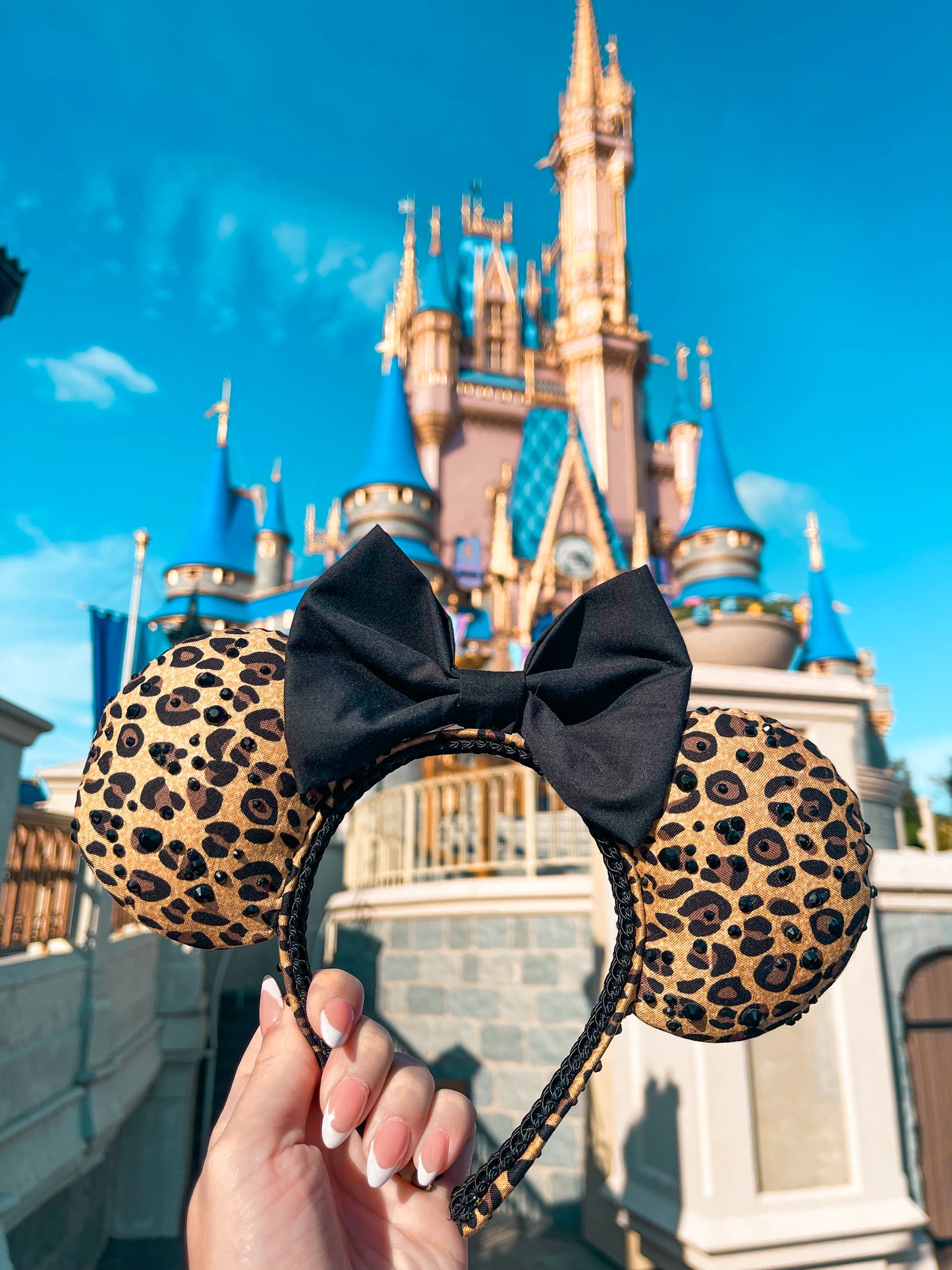 Cheetah Print Mouse Ears