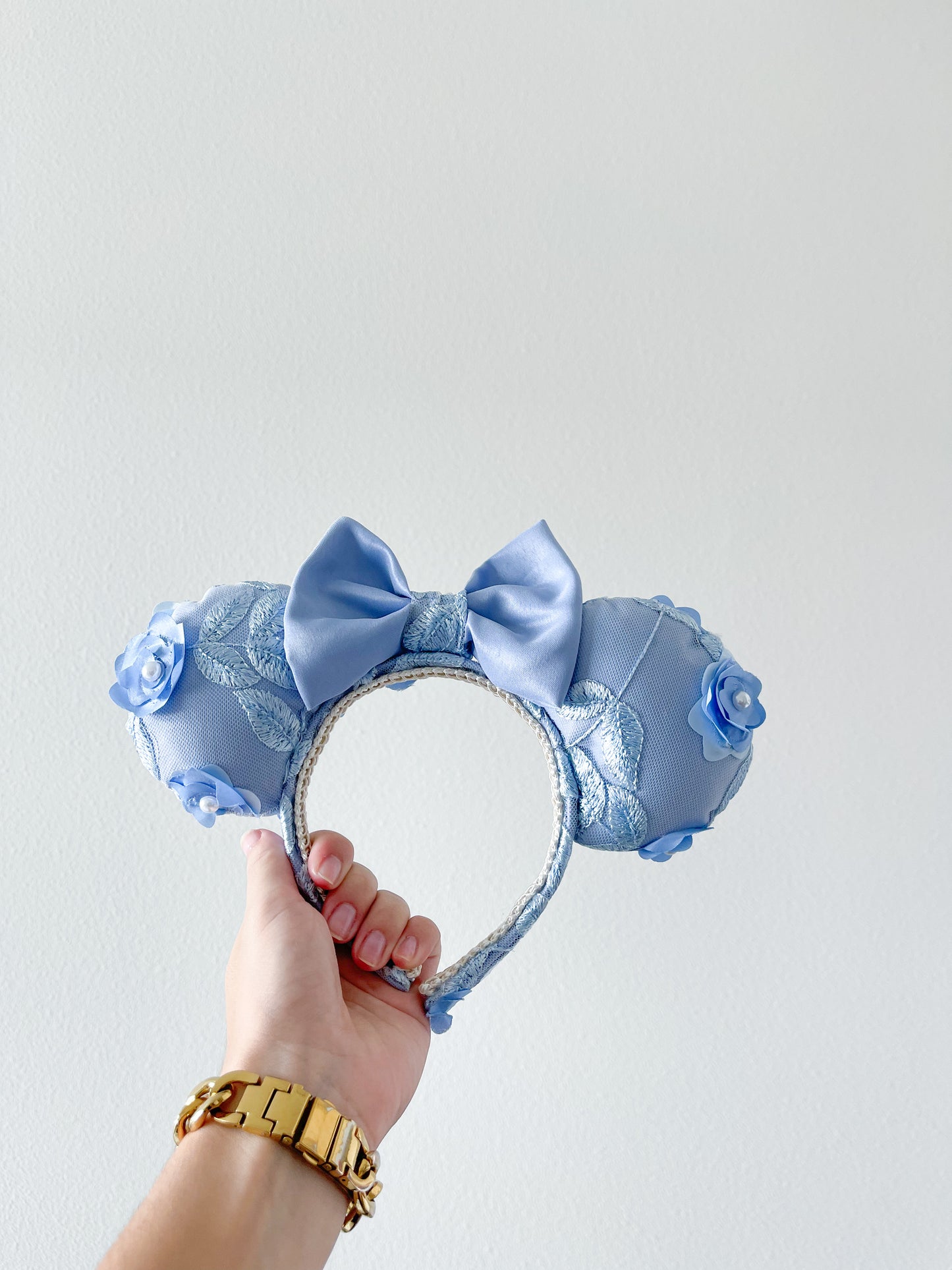 Blue Princess Mouse Ears Headband