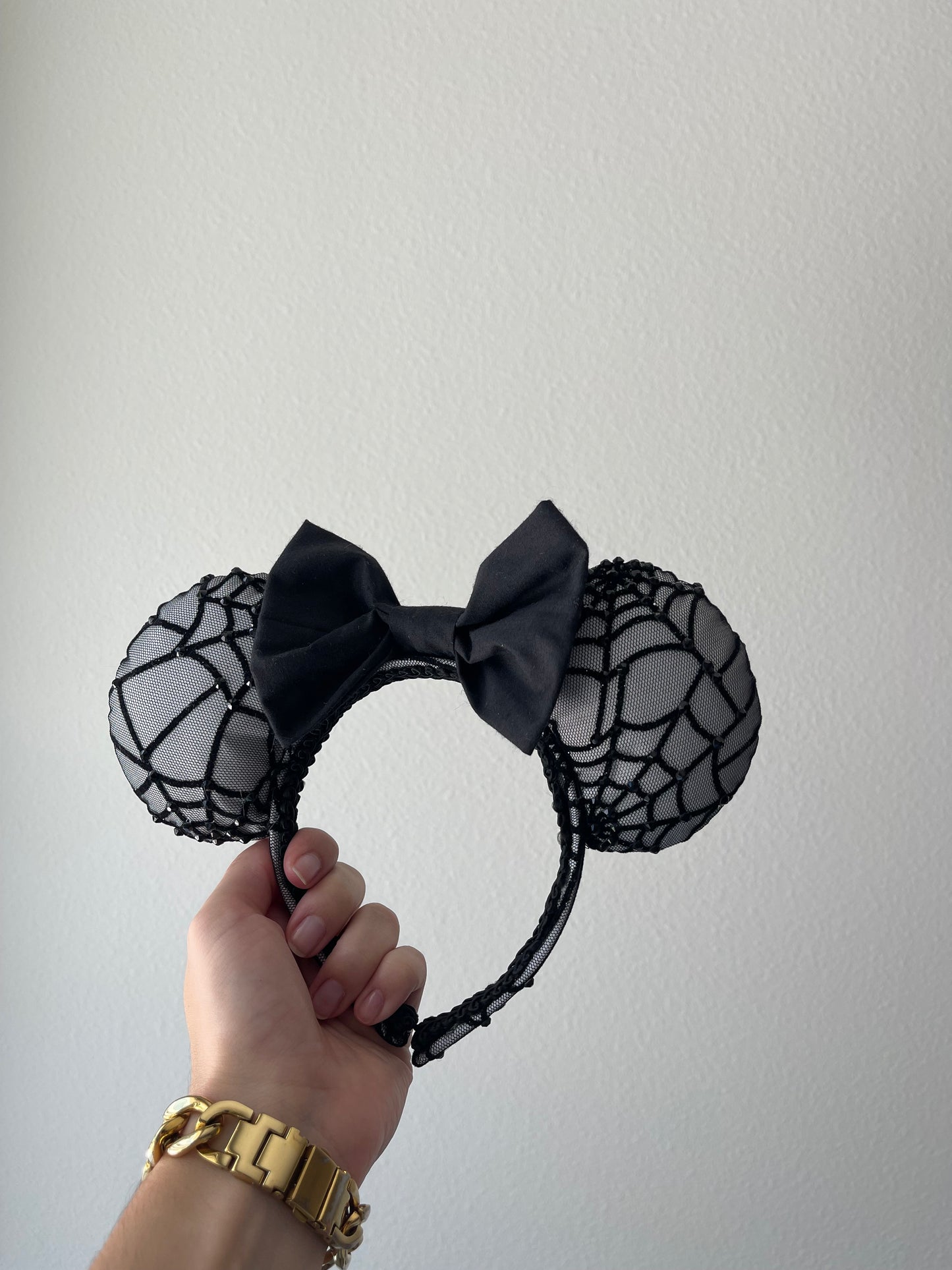 Spooky Web Mouse Ears