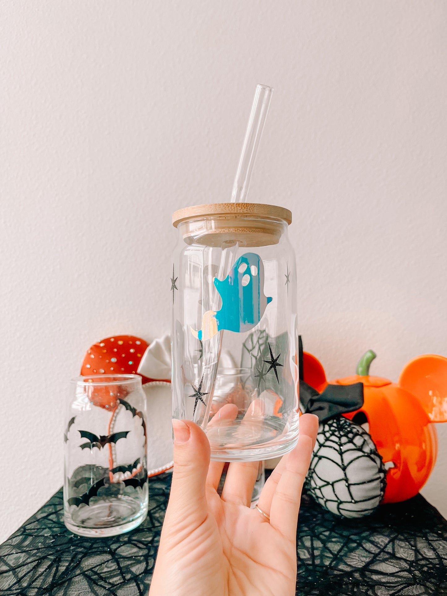 Ghostly Glass Cup