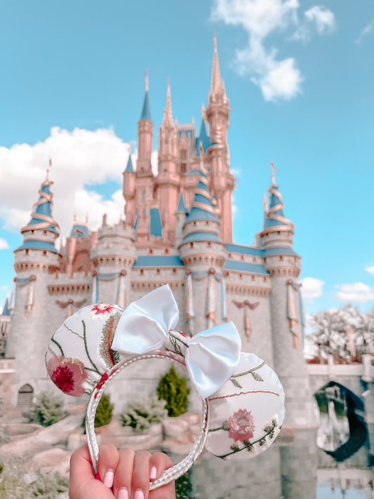 Princess Floral Mouse Ears