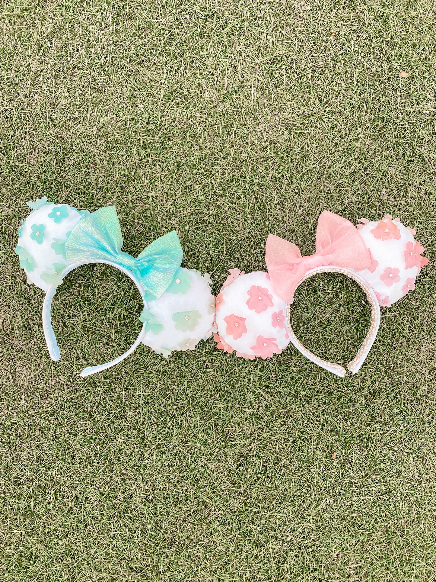 Make it Blue Floral Ears